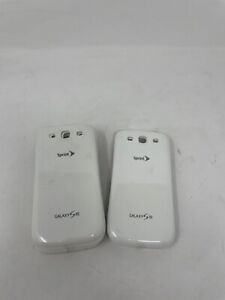 Lot of 16 White Sprint SPR Samsung Galaxy S3 Back Cover Battery Doors Plates OEM