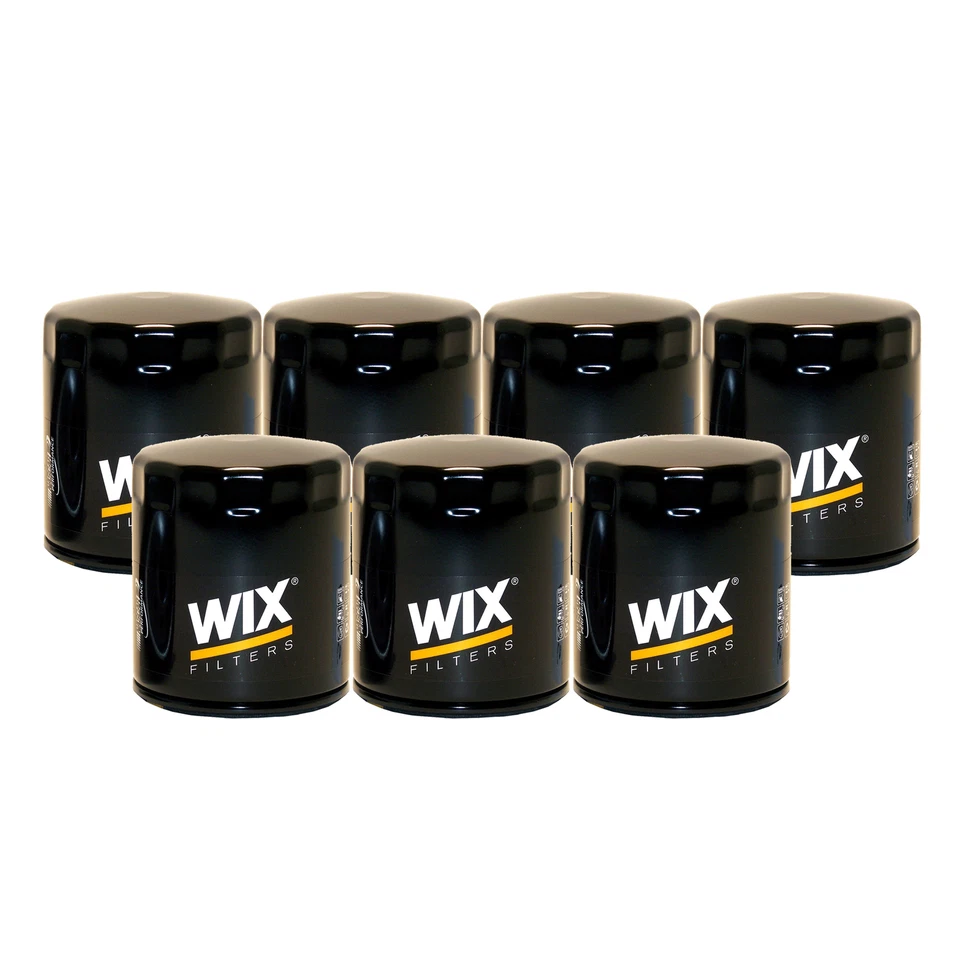 WIX Set of 7 Engine Oil Filters for Buick Cadillac Checker Chevrolet GMC Pontiac - Изображение 1 из 1