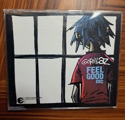 Gorillaz Feel Good Inc 2005 CD Single Enhanced Australian Pressing  - Image 1 of 4