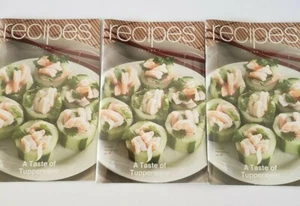 2004 A Taste of Tupperware Recipe books lot of (3) - Picture 1 of 4