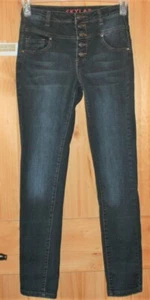 Skylar delia's JEANS size: 6 Jeggings very Stretch buttons closure *043 - Picture 1 of 10