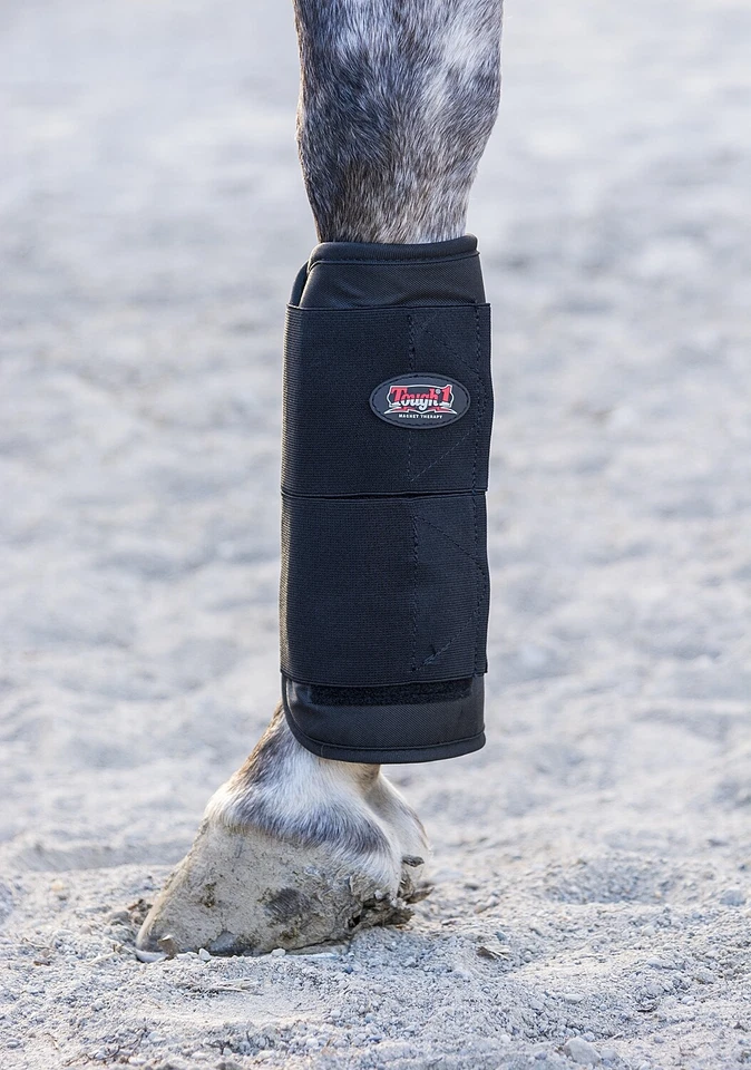 Horse Tendon Magnetic Therapy Boots - 1100 Gauss Magnets - Set of 2 - Image 1 of 4