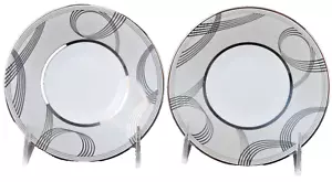 WATERFORD Fine Bone China Ballet Encore Juego de Platillos/2 Vajilla Nuevo - Imagen 1 de 5