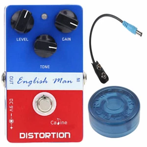 Caline CP-14 English Man Plexi Distortion Pedal + Baterry Cable + Mooer Topper - Picture 1 of 10