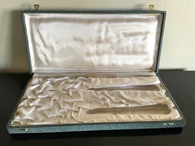 Boite ancienne vide cartonnée pour 2 couverts - Photo 1/4