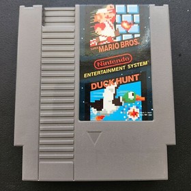 Super Mario Bros./Duck Hunt (Nintendo Entertainment System, 1988) - Tested NES