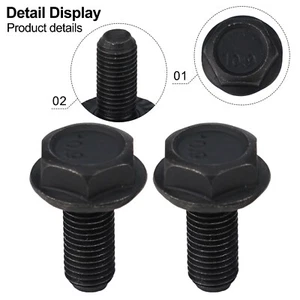 Heavy Duty For Square Taper Bottom Bracket Bolts for Bike Crank Arms Pack of 2 - Picture 1 of 11