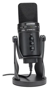 SAMSON G-Track Pro Studio USB Podcast Microphone Mic+Built in Audio Interface - Picture 1 of 10
