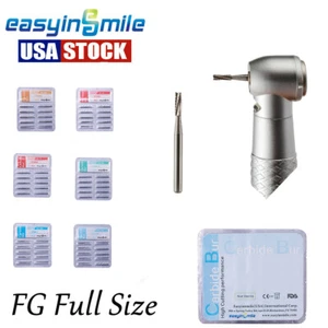 10 Pcs/PK Dental Tungsten Carbide Burs FG Series Round High Speed Drills - Picture 1 of 12