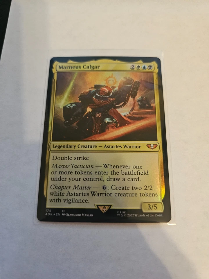 Marneus Calgar FOIL MTG 40K LP - Image 1 of 1