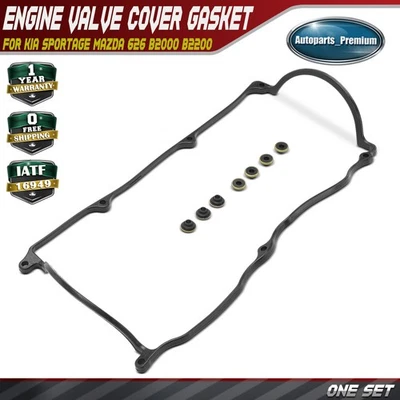 Juego de juntas de cubierta de válvula de motor para Kia Sportage Mazda 626 B2000 B2200 GAS SOHC Foto 1 de 4