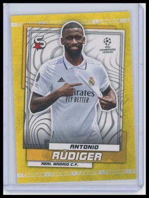 2022-23 Topps UEFA Superstars #39 Antonio Rüdiger Common Yellow - Image 1 of 2