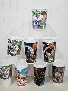 8 USA Basketball Olympics Dream Team McDonald's Cups Cup Lot 1995 - Picture 1 of 5