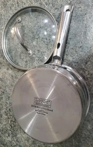 Leyse 7,5" Padella Commerciale Coperchio Pentola Inox - Foto 1 di 4