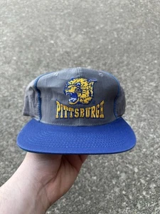 Vintage 90s NCAA Pittsburgh Panthers Snapback Hat - Bild 1 von 5