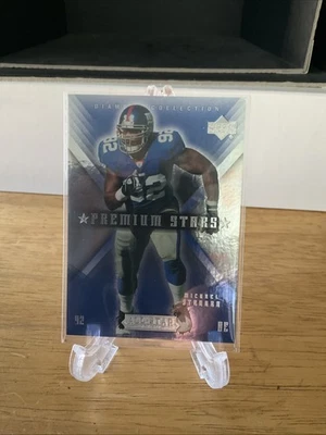 2004 Upper Deck Diamond Collection #PS14 Michael Strahan Premium-Stars - Image 1 of 2