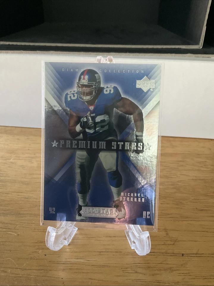 2004 Upper Deck Diamond Collection #PS14 Michael Strahan Premium-Stars - Image 1 of 2