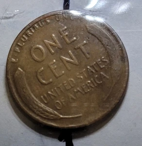 1925-D Lincoln Wheat Cent 30 Degree Rotated Die Mint Error - Picture 1 of 4