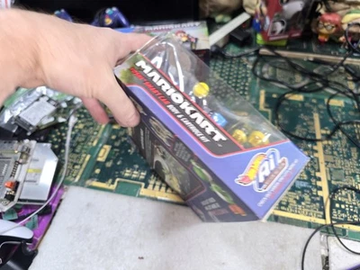 HOT WHEELS AI MARIO KART Yoshi & Mario Smart Car Body & Cartridge Kit-READ ALL - Image 1 of 4