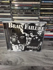 Bad New Records Brain Figure Turn On The Distortion! 2003 Japan Release Only  - Imagen 1 de 4