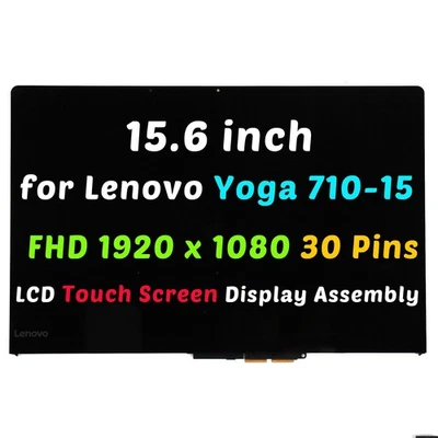 for Lenovo IdeaPad Yoga 710-15IKB Lcd Touch Screen Bezel 15.6" FHD 5D10M14145 - Изображение 1 из 4