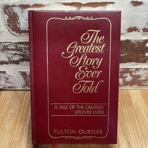 The Greatest Story Ever Told 1949 Fulton Oursler Greatest Life Hard Padded Cover - Bild 1 von 5
