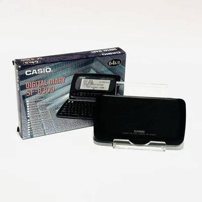 Casio Digital Diary SF-8300 64KB 100% Complete Tested & Working - Image 1 of 3