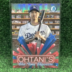 2025 Bowman Chrome Shohei Ohtani #HS-4 Hobby Stars Sho-Time Showcase Dodgers - Picture 1 of 2