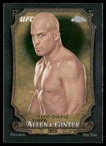 2025 Topps Chrome UFC Tito Ortiz The Worlds Champions #AAG-25 - Bild 1 von 2