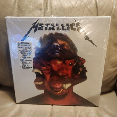 METALLICA  col 3LP Vinyl BOX Hardwired...To Self-Destruct (2016)sealed - Image 1 of 3