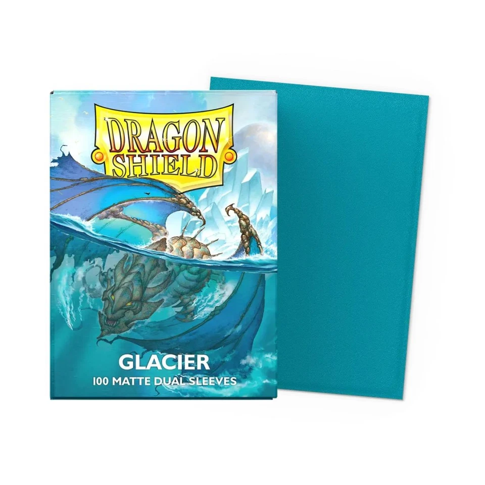 Dragon Shield Standard Size Dual Matte Sleeves (100) Glacier - Bild 1 von 1