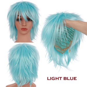 light blue wig ebay