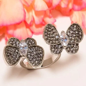 Weißer Topas 925 Sterling Silber Schmuck Ring Gr.6 R884-6 - Bild 1 von 1