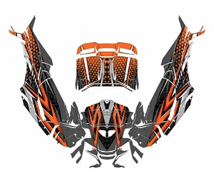 2023+ Can Am Maverick R Calcomanía Gráfica Kit Envolturas 4x4 Off Road Pegatina D6 - Imagen 1 de 5