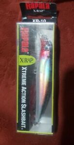 Rapala Fishing Lure XR10S X-Rap Jerkbait 4" 7/16 oz Silver Suspending