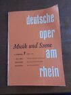  Deutsche Oper am Rhein - Musik Und Szene 1961/62