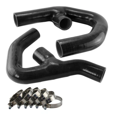 Silicone Turbo Intercooler Pipe Hose For VW Golf MK5 MK6 GTI 2.0T + Clamps - Image 1 of 4