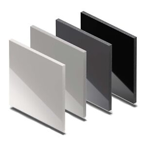 Hart PVC Platte Wunschmaß Zuschnitt  2 mm bis 15 mm Stark Technischer Kunststoff