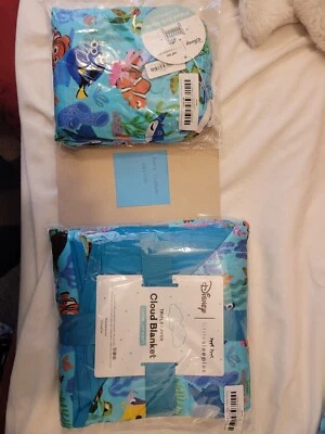 Little Sleepies Finding Nemo Bamboo Cloud manta y sábana para cuna ¡Nuevo en bolsa! Foto 1 de 4