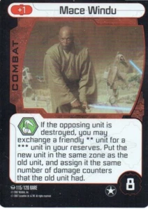 Star Wars Pocket Model - Mace Windu #115 Rare Foil Card - Picture 1 of 1