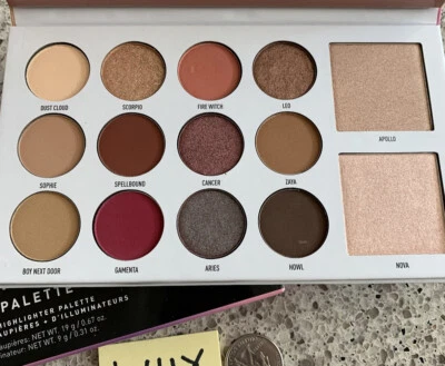 Morphe X Manny Mua Glam Eyeshadow & Highlighter Palette: 2 Highlights/12 Eye NIB - Image 1 of 4