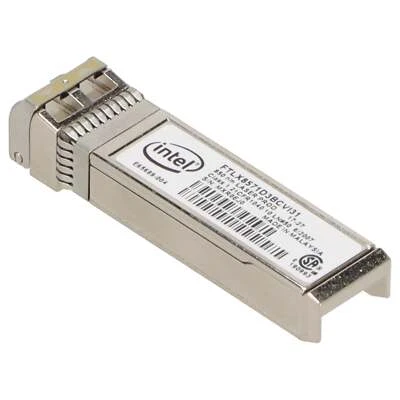 Intel Transceiver 10GBASE-SR 10GbE SFP+ E65689-004 FTLX8571D3BCVI31 - Bild 1 von 4