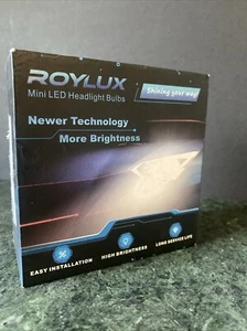 Roylux Mini LED Headlight Bulbs dcc+0284 and dcc+0294 High Brightness - Picture 1 of 4