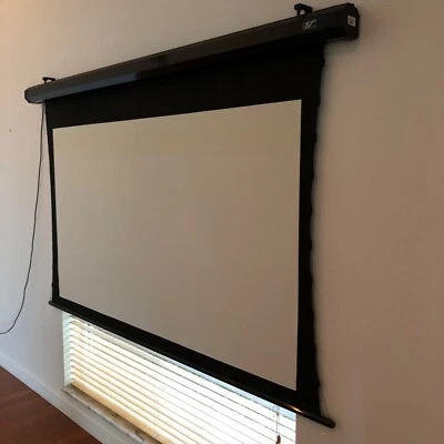 Elite Screens 84 英寸 16x9 Cintension 2 Tab Tensioned 高级电动屏幕 — 第 1/4 张图片