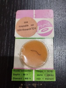 Saphir 224 Stylus  Saphir Adaptable BSR MONARCH TC4     CL11h6 - Picture 1 of 2