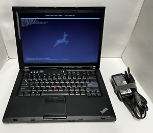Libreboot Thinkpad T400 (SeaBIOS + Grub) 120GB SSD, 8GB RAM, 1440x900,