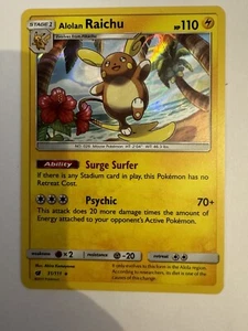 Alolan RAICHU 31/111 _ Pokemon englisch _ holo - Bild 1 von 2