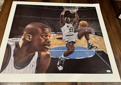 Shaquille O'Neal - Orlando Magic - Signed Auto Lithograph - JSA Authenticated - Image 1 of 4