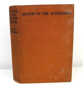 Ernest Hemingway Tod am Nachmittag 1932 1. Auflage Hardcover Jonathan Cape - Bild 1 von 8