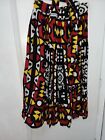 Woman African Skirt With Matching Scarf